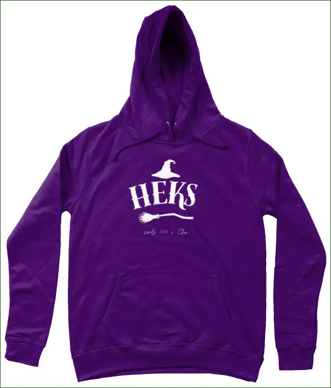 Hoodie voor Dames Hoodie met opdruk ’HEKS sinds 1780 v. Chr’ - XS / Purple - Kleding