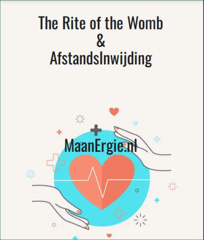 E-Books - E-book / PDF-Cursus Rite Of The Womb, Rite Van De Baarmoeder, Inclusief Inwijding Op Afstand