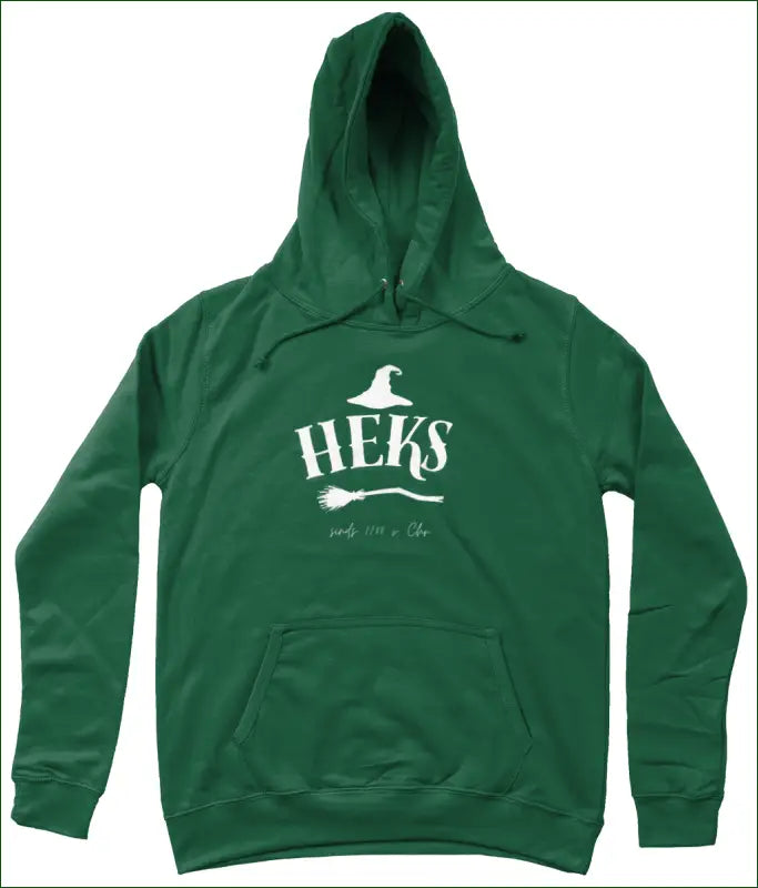 Hoodie voor Dames Hoodie met opdruk ’HEKS sinds 1780 v. Chr’ - XS / Groen - Kleding